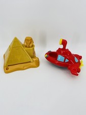 Disney Fisher Price Little Einsteins Playset Lot of 2 Golden Pyramid Submarine