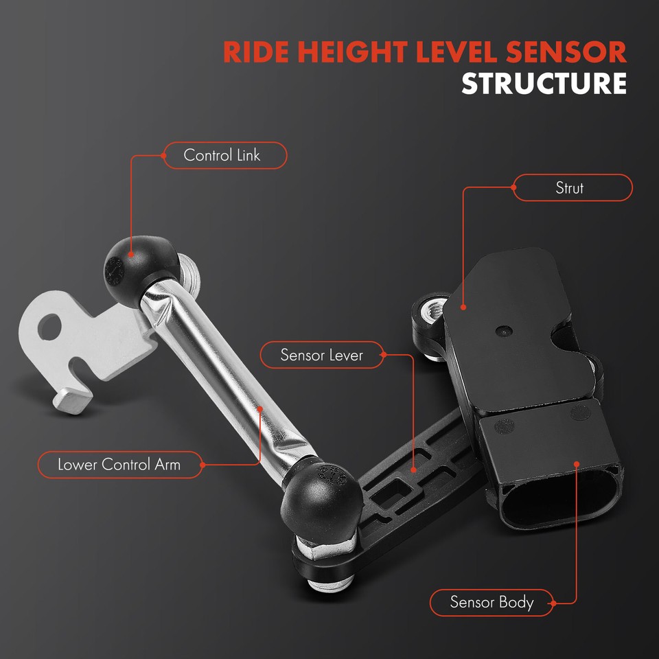Mini Height Sensor Ride Height Level Sensor w/ 3-pin for BMW X1 X2 X3 X4 X5 X6 Mini Cooper ...