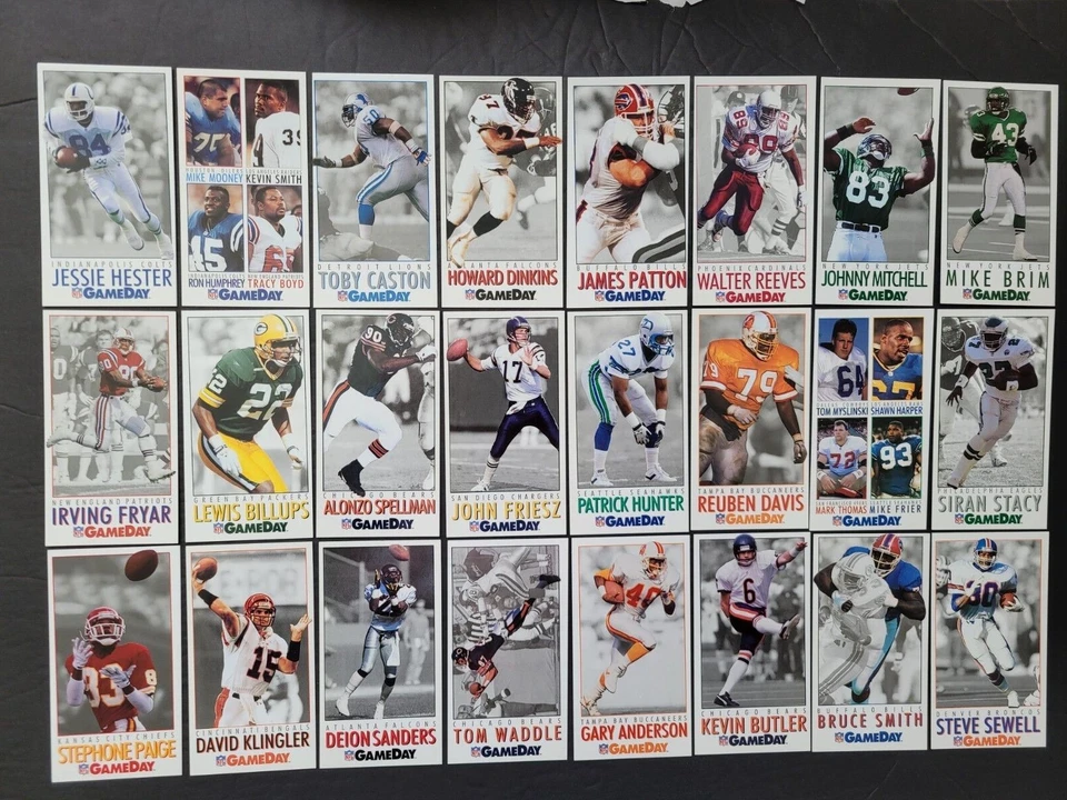 1992 FLEER GAMEDAY FOOTBALL CARDS You Pick #1 to #250 Nr Mt-Mint Tall Boy - Image 2 of 4