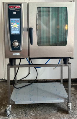 Rational SCC 5S Five Senses Elektro-Kombiofen mit 6 Ablagen, 4.000 £ + MwSt. mehrstufig