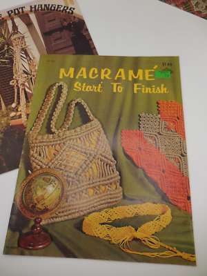 Crealia kit macramé sac à main explication