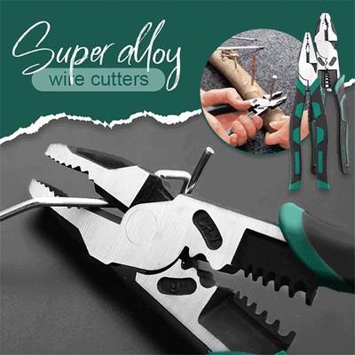 Multifunctional Universal Diagonal Pliers Needle Nose Pliers Wire Cutters Tool