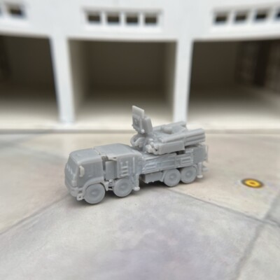 Armored S1 Air Defense System Sam 22 Resin 1/350/700 Tank 3D Printing Model hot