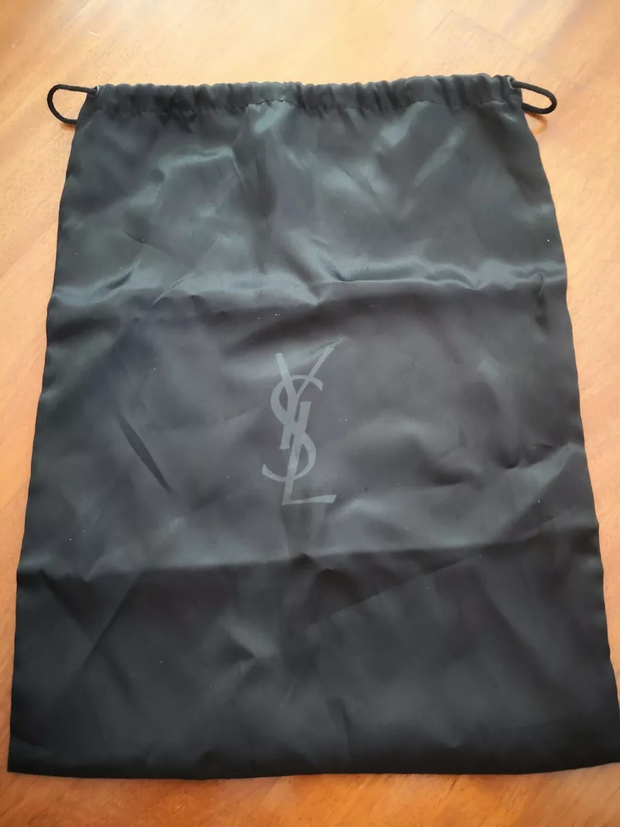 white ysl dust bag