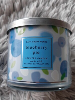 Bath & Body Works 3 Docht Duftkerze Blueberry Pie