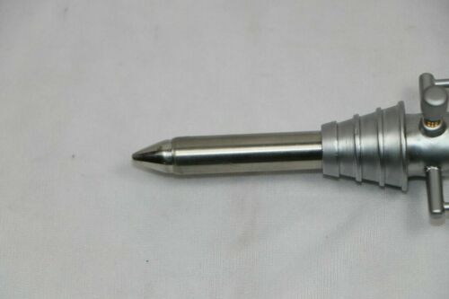 Laparoscopic Barriatic Smooth Trocar Sleeve Blunt Hasson Obturator 10mm Stopcock - Picture 3 of 5