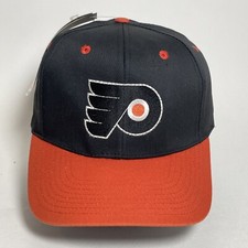 Vintage Philadelphia Flyers Hat Cap NHL Snapback Headlights Logo 7 NWT Working