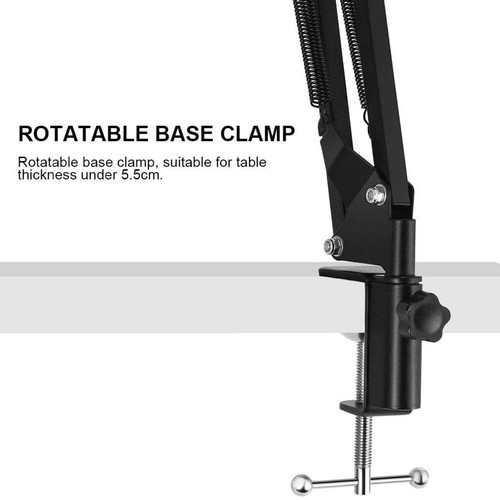 360° Rotation Adjustable Tablet Mount Foldable Bed Phone Stand Holder for iPad C - Zdjęcie 7 z 16
