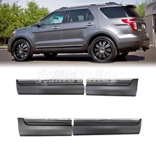 KIT 4 Door-Lower Molding Trim Front/Rear LH&RH Fit for 2011-2015 Ford Explorer
