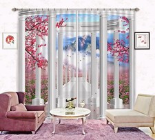 3D Roman Column Mountain ZHUA1891 Photo Curtain Window Blockout Fabric Amy 2023