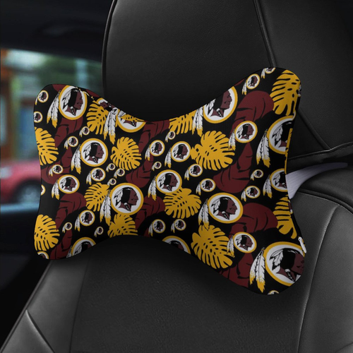 Washington Redskins Fans Car Pillow Set of 2 Neck Pillow Headrest
