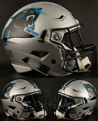 CAROLINA PANTHERS NFL Riddell SPEEDFLEX Authentic Gameday Football Helmet