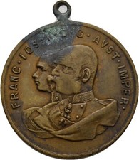 Medaille Wien Franz Joseph I.,  1898 Sch&uuml;tzenfest 29 mm/ 10,8 g  Original #FCJ50