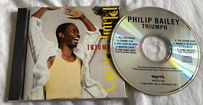 Philip Bailey ( Earth Wind & Fire ) 1986 CD album Triumph Myrrh