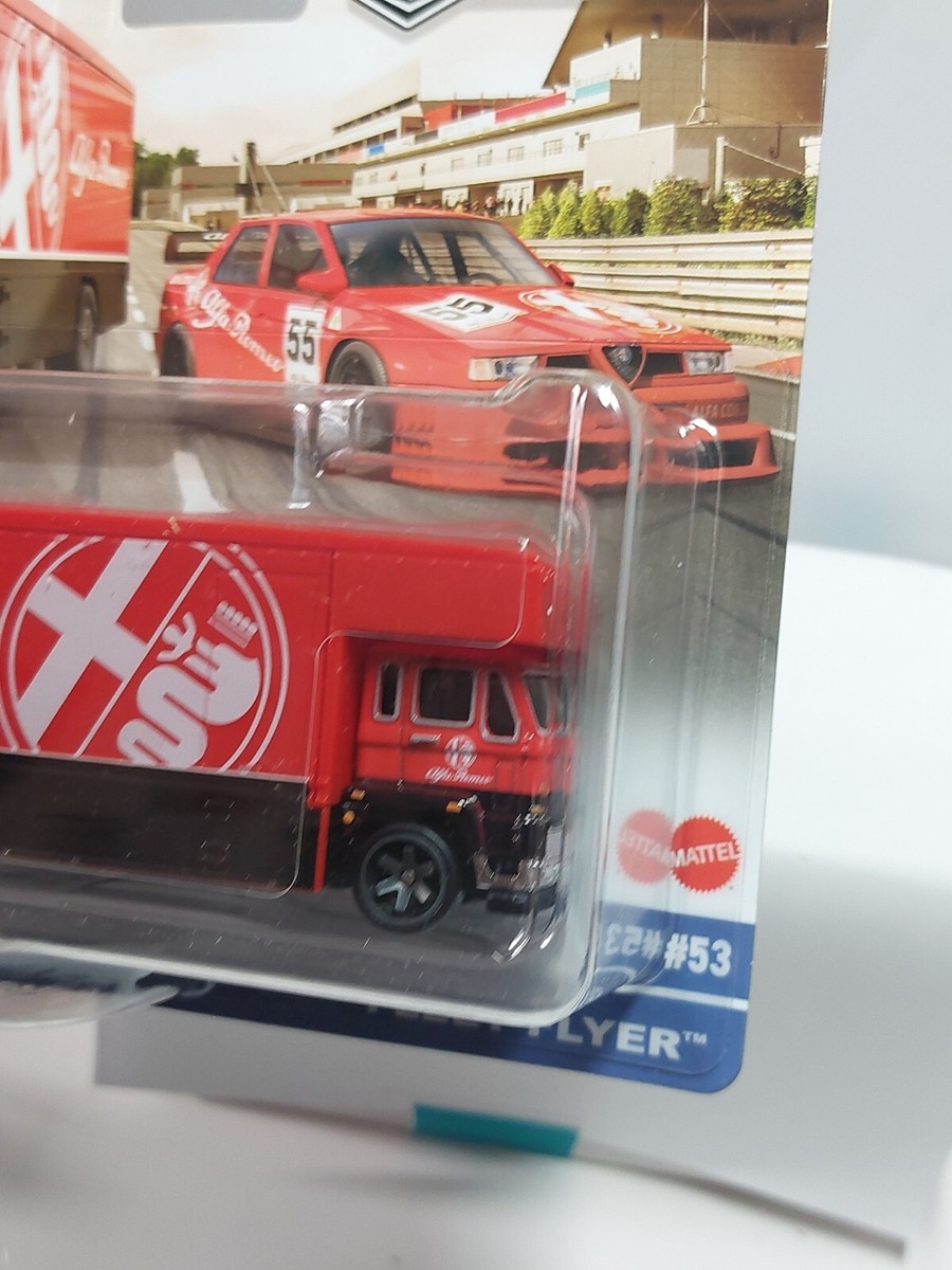 Hot Wheels Team Transport 1/64 - Alfa Romeo 155 V6 Ti + Fleet Flyer #53 - Neuf