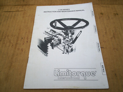 Limitorque International L120 Serie Betriebs- und Wartungsanleitung