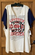 TORRID TEE SHIRT COTTON BLEND LOVESICK T- SHIRT SHORT SLEEVE TOP 5 5X 5XL 28 NEW