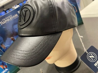 Cappello SSC Napoli Enzo Castellano Visiera Baseball Pelle