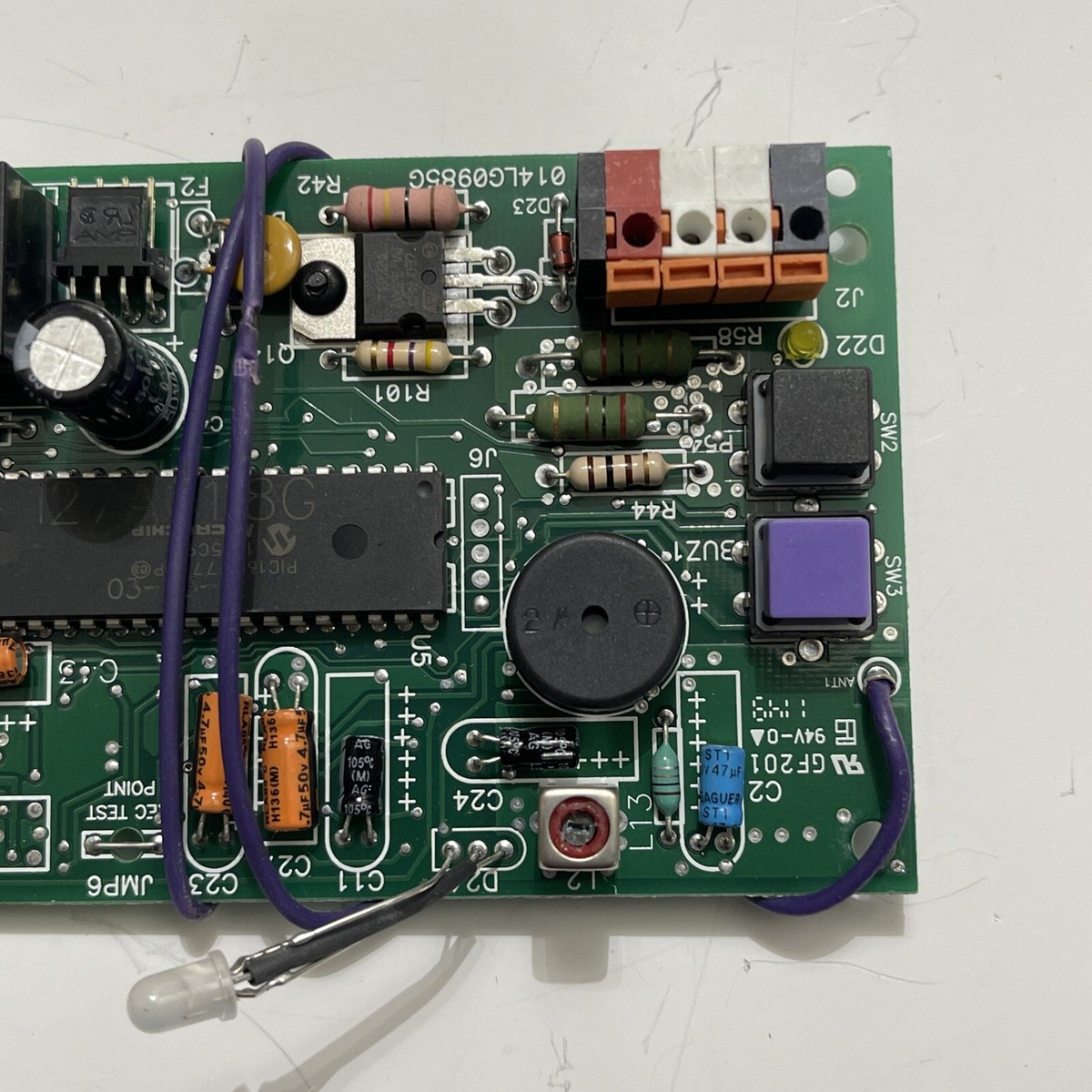 Chamberlain Liftmaster 41DB002-2 Circuit Board Purple Learn