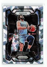 DAVID RODDY #267 2023-24 PANINI PRIZM GRIZZLIES CRACKED ICE