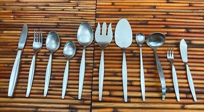 Eldan * ELD8 Satin Stainless Flatware Japan - CHOICE - CHOOSE (202)