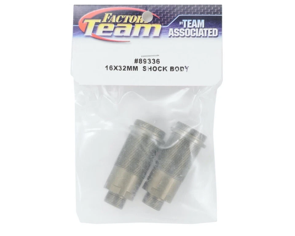 Team Associated FT 16x32 mm Front Shock Bodies threaded ASC89336 - Bild 2 von 2
