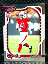 2022 Panini Absolute NFL - MYJAI SANDERS RC #186 - Foil Rookie Card - CARDINALS