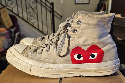 Size 10 - Converse Chuck Taylor All Star High x Comme des Garcons