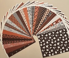 HALLOWEEN BASIC SCRAPBOOKING / CRAFTS 30 SHEETS 8.5 X 11 BY RECOLLECTIONS