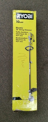 #ad RYOBI 18quot;in. 10 Amp Attachment Capable Electric Corded String Trimmer NEW $89.99