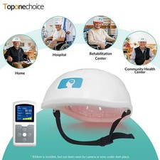 810nm Infrared Brain Helmet PBM Therapy for Parkinson Anxiety Stroke Recovery