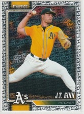 2026 Topps Series 1 JT GINN Athletics SPRING TRAINING PARALLEL #153