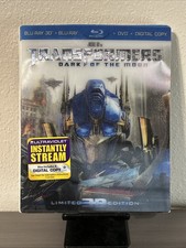 Transformers: Dark of the Moon (Blu-ray 3D, 2011) w Lenticular Slipcover OOP