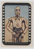 1977 Star Wars Stickers C-3PO See-Threepio #26 0j6