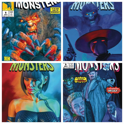 MARK SPEARS MONSTERS #5  -  4 COVER SET  (PRESALE 5/21/25)