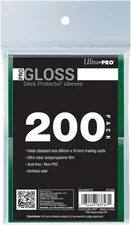 Ultra PRO - High Clarity Gloss PRO-Glass Deck Protector, 200ct Green 