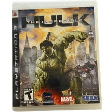Incredible Hulk Sony PlayStation 3 PS3 Marvel Sega 2008 Action Game BLUS-30152