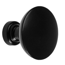 Flat Black Kitchen Cabinet Knobs - Round Drawer Handles - 25 Pack of Kitchen ...