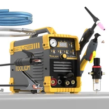 3 in 1 Cut/TIG/Stick Welder 50A Air Plasma Cutter 200A TIG and 200A Stick Welder