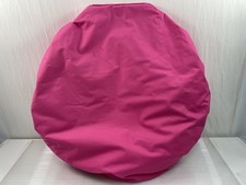 Sitzsack Sitzkissen Polyester Bezug rosa 80 cm