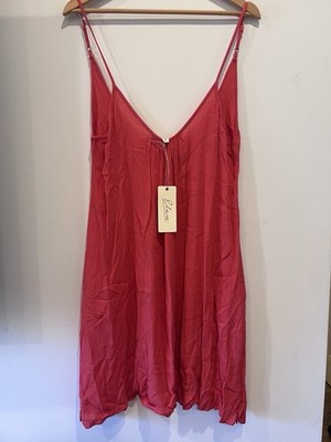 Elans Coral Dress Size L
