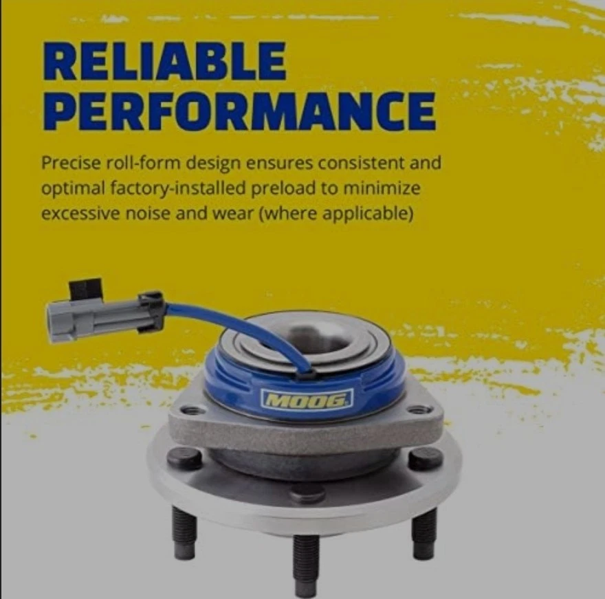 Conjunto de buje de cojinete de rueda delantera MOOG 513236 para Chevy Uplander Terraza 2006-09 Foto 2 de 2