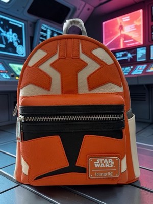 Star Wars Ahsoka Tano Rebel Pilot Helmet Loungefly Mini  display picture 3