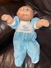Cabbage Patch Kids Preemie Doll 1985 15" Tall Bald Blonde  Outfit Coleco❤️