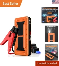4000A Peak Portable Jump Starter & USB Power Bank for All Vehicles