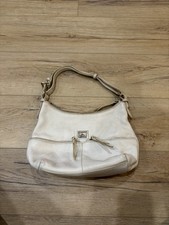 Vintage 1990s Doone and Bourke White Leather Bag - All original