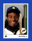 1989 Upper Deck Set-Break # 1 Ken Griffey Jr. RC NR-MINT *GMCARDS*