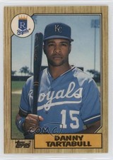 1987 Topps Traded Tiffany Danny Tartabull #120T 0b7