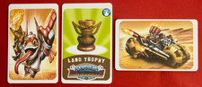 Skylanders Superchargers Land Racing Action Pack Land Trophy / Trigger NFC Cards