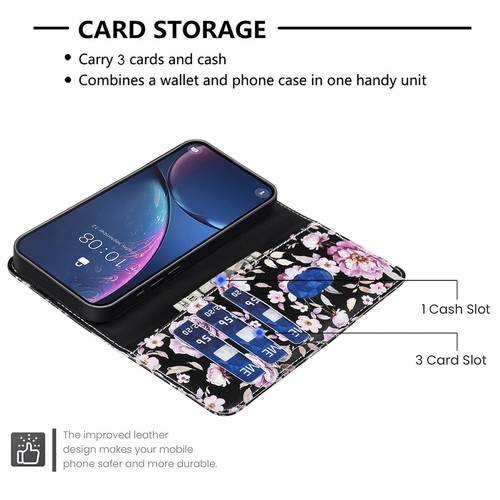 For T-Mobile Revvl 6/6 Pro Flip Shockproof Wallet Stand Phone Leather Case Cover - Picture 22 of 218